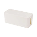 Cable Storage Box Wooden Power Line Storage Case Dustproof Charger Socket Organizer Wire Case Home Cable Winder Organizer