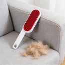 Self-cleaning Lint Sticking Roller 2 Sides Dedusting Brush Pet Hair Remover Brush Removing Dog Cat Hair from Sofa Carpet Clothes