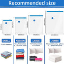 1/3/5/10PCS Vacuum Storage Bags with Valve Quilt Compression Pouch Space Saving Clothes Organizer Vacuum Bag Vacuum Sealing Bags