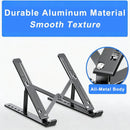 Laptop Stand For Macbook Folding Adjustable Aluminum Computer Pc Tablet Stand Notebook Tablelaptop Holder Heat Dissipation