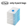 1/3/5/10PCS Vacuum Storage Bags with Valve Quilt Compression Pouch Space Saving Clothes Organizer Vacuum Bag Vacuum Sealing Bags