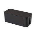 Cable Storage Box Wooden Power Line Storage Case Dustproof Charger Socket Organizer Wire Case Home Cable Winder Organizer