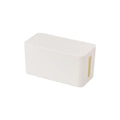 Cable Storage Box Wooden Power Line Storage Case Dustproof Charger Socket Organizer Wire Case Home Cable Winder Organizer