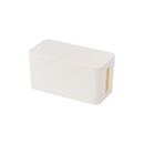 Cable Storage Box Wooden Power Line Storage Case Dustproof Charger Socket Organizer Wire Case Home Cable Winder Organizer